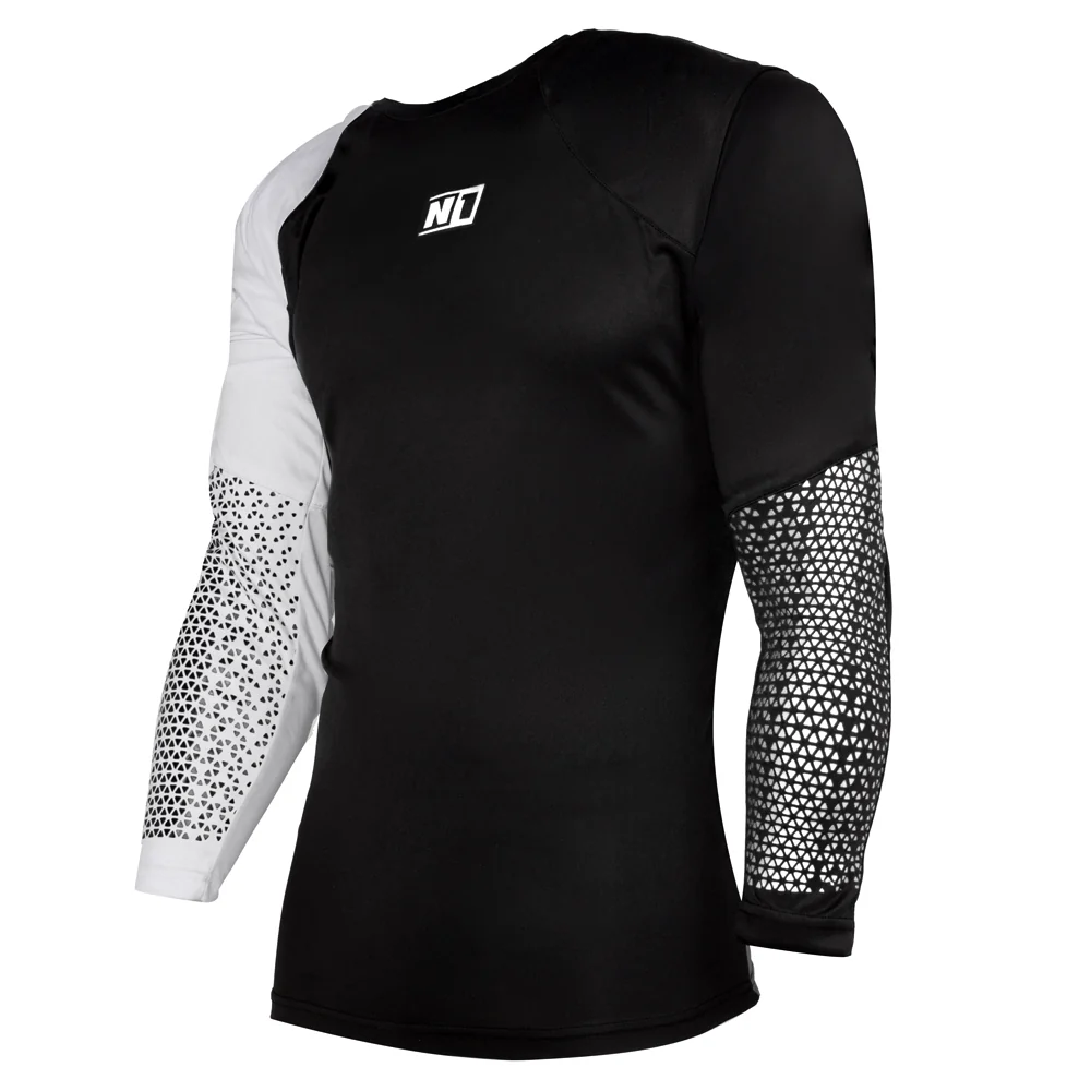 N1 PRO Goalkeeper Jersey - Black - Image 4